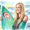 Bethany Hamilton, come si surfa con un braccio solo