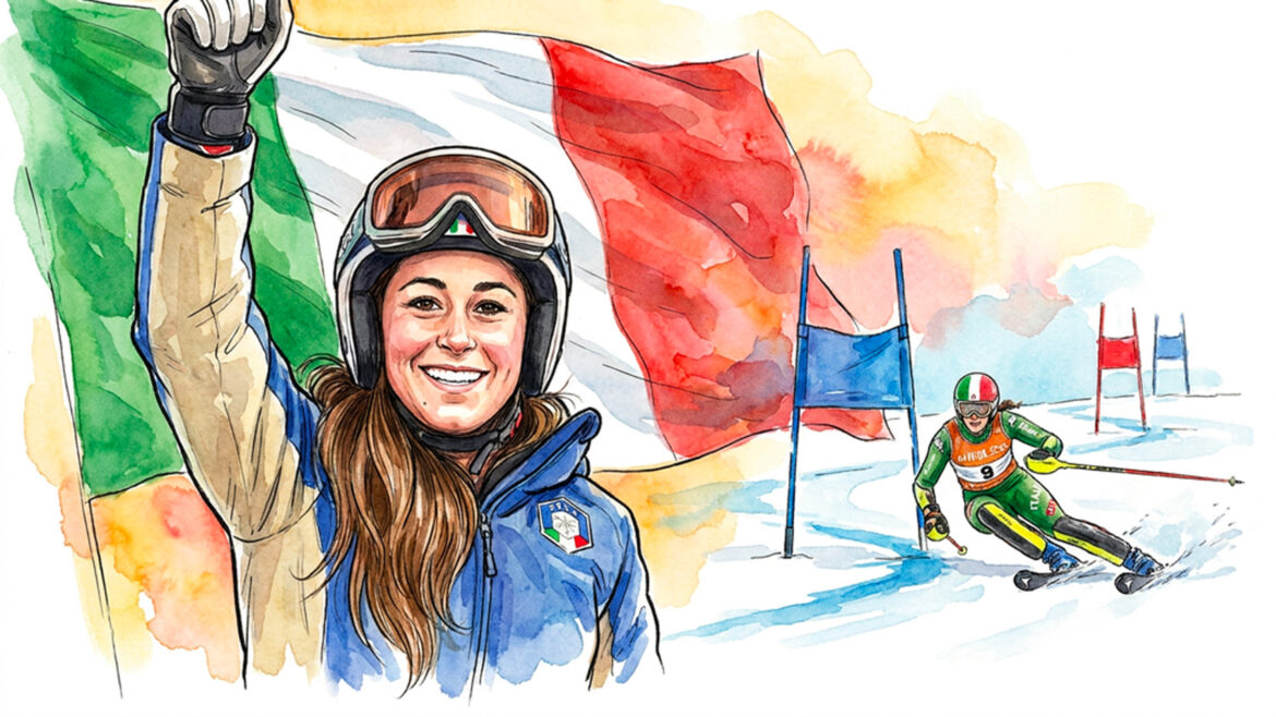 4EVA - Sofia Goggia- bronzo Cortina 2026, il set olimpico ora è completo