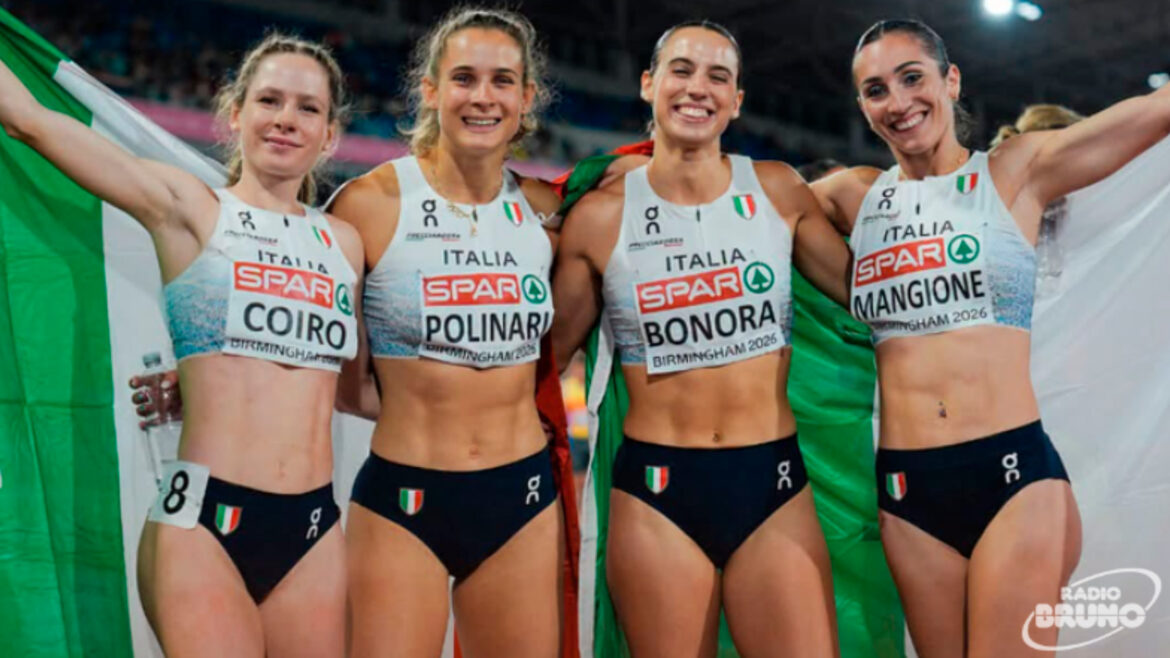 4EVA - Europei atletica 2026, le dieci medaglie delle azzurre