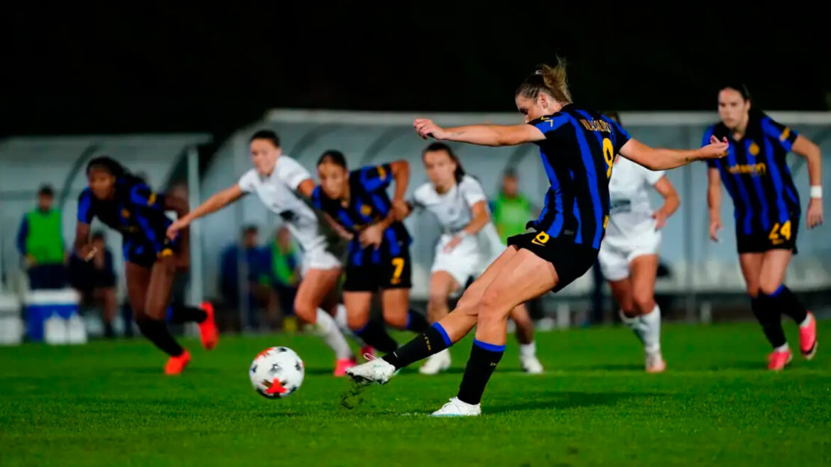 4EVA - Como Women-Inter 0-2- Vilhjálmsdóttir e Bugeja