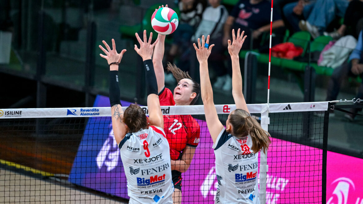 4EVA - Cuneo-Chieri 0-3- Eggleston MVP, Chieri si prende il derby