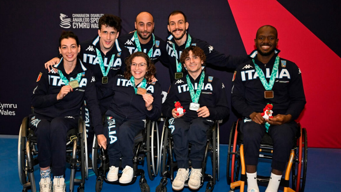 4EVA - Europei scherma paralimpica 2026- tris d'oro per Mogos