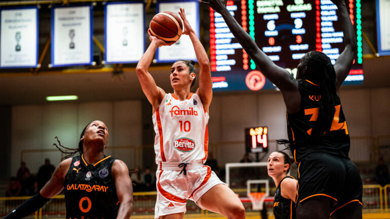 4EVA - Galatasaray-Schio 66-84, il Famila espugna Istanbul