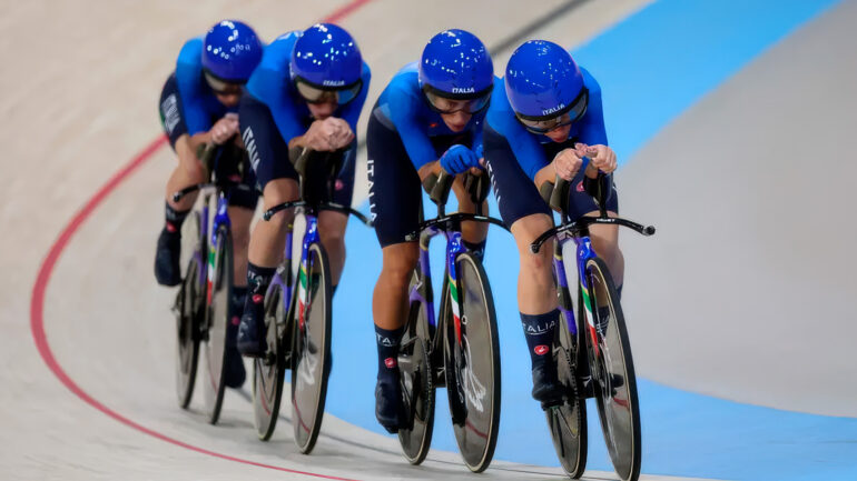 4EVA - Inseguimento a squadre- Italia d'argento ai Mondiali