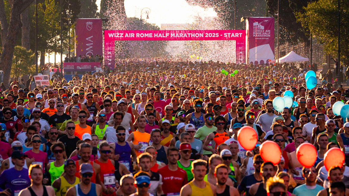 4EVA - Rome Half Marathon 2026- 40mila al via, metà sono donne